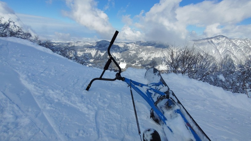 立山山麓極楽坂