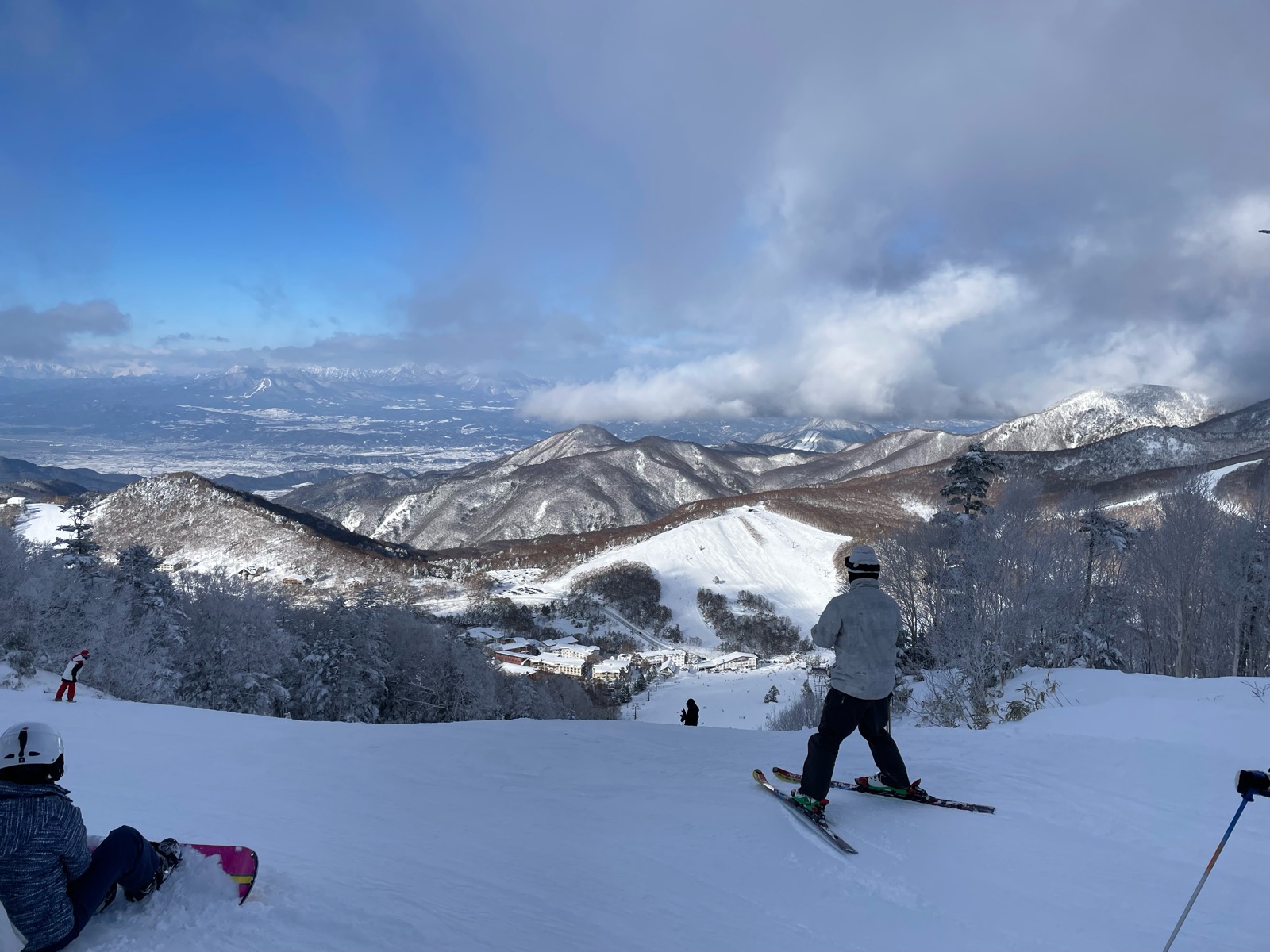 志賀高原 寺小屋、高天ヶ原、一の瀬スキー場