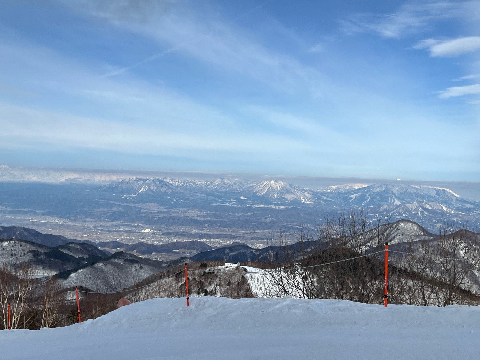 志賀高原 寺小屋、高天ヶ原、一の瀬スキー場