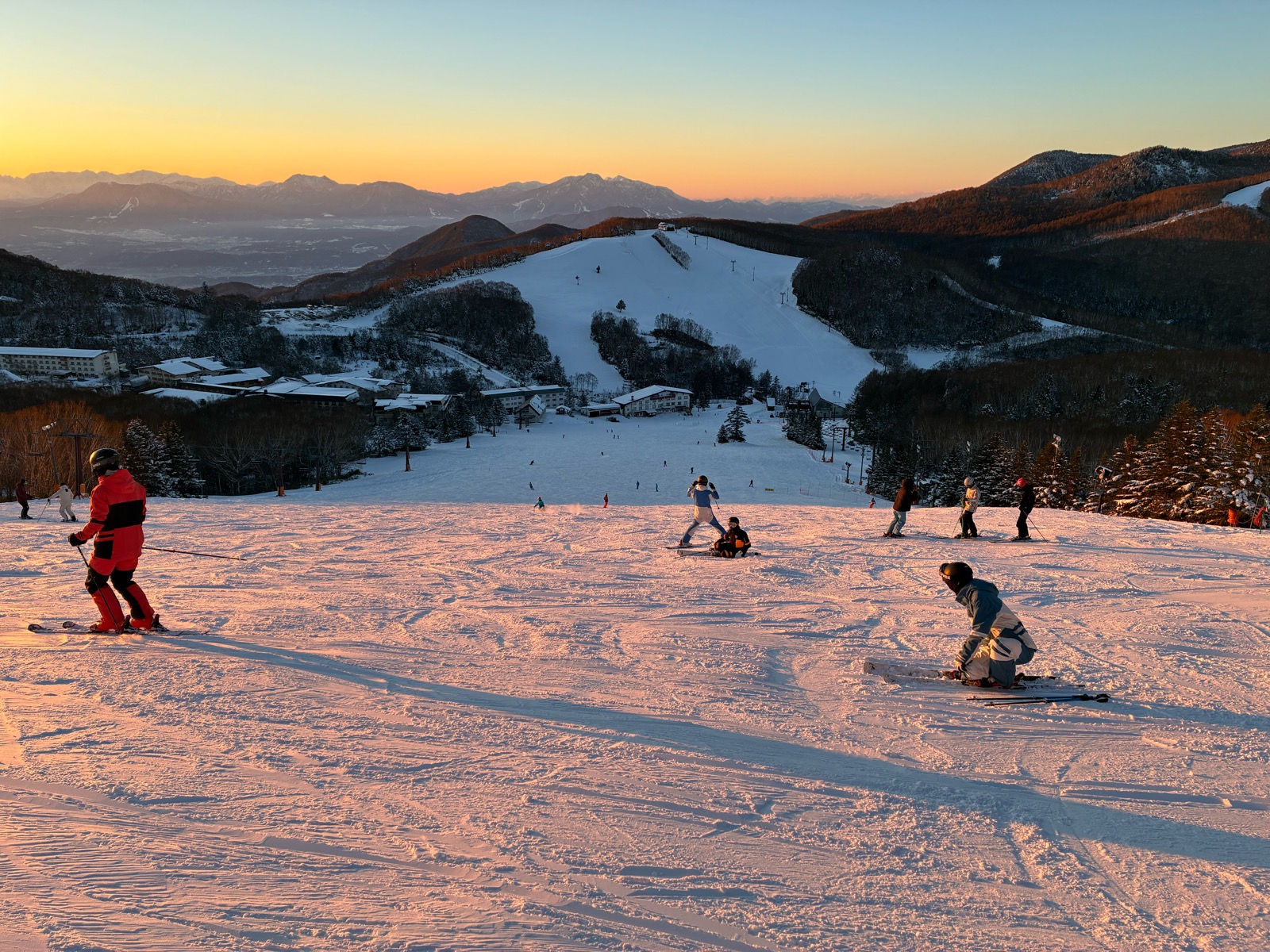志賀高原 寺小屋、高天ヶ原、一の瀬スキー場