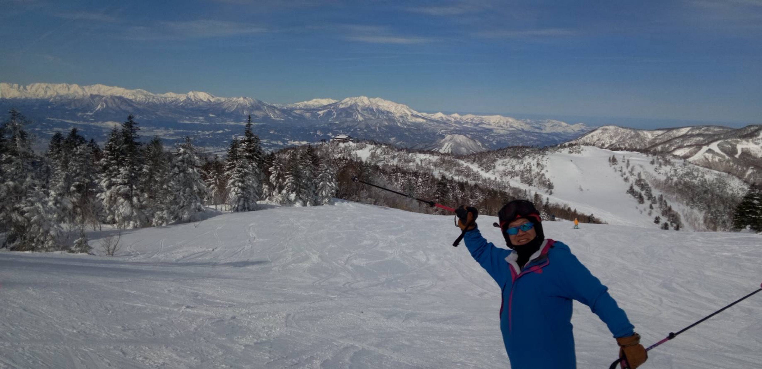 志賀高原 寺小屋、高天ヶ原、一の瀬スキー場