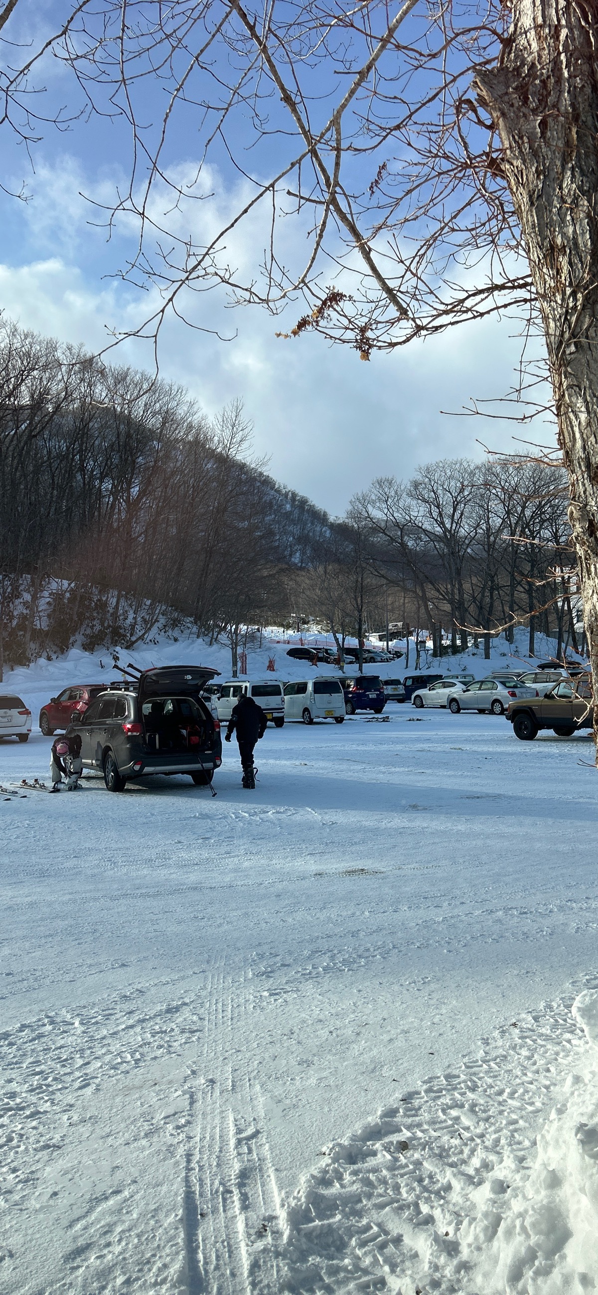 カルルス温泉　サンライバスキー場