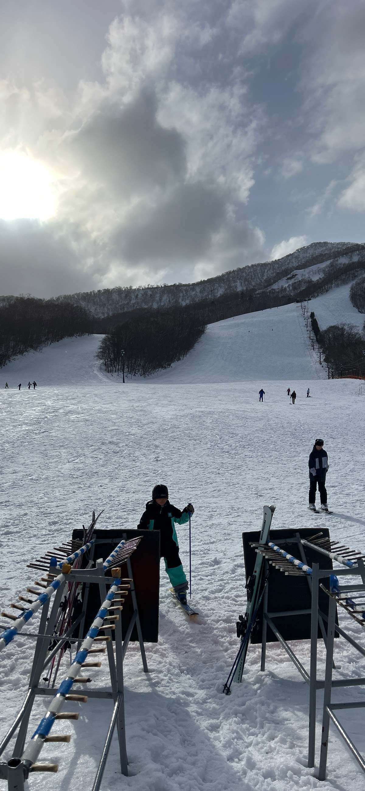 カルルス温泉　サンライバスキー場