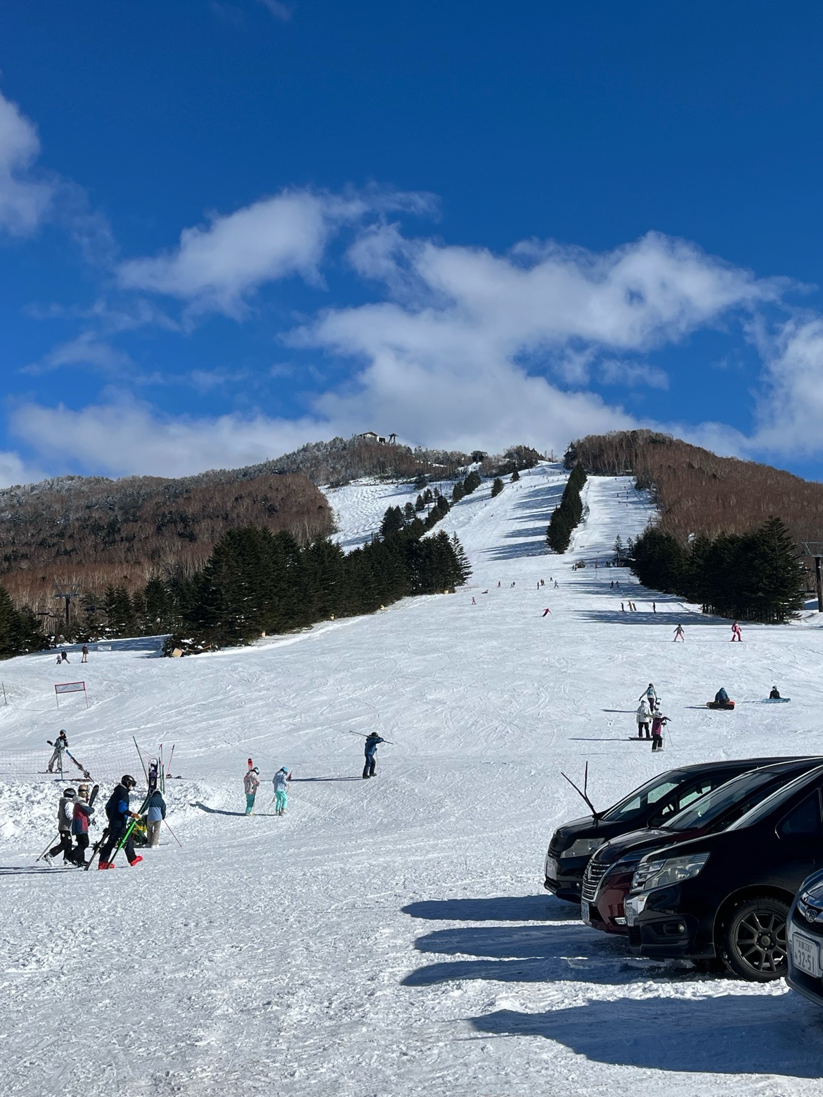 志賀高原 寺小屋、高天ヶ原、一の瀬スキー場