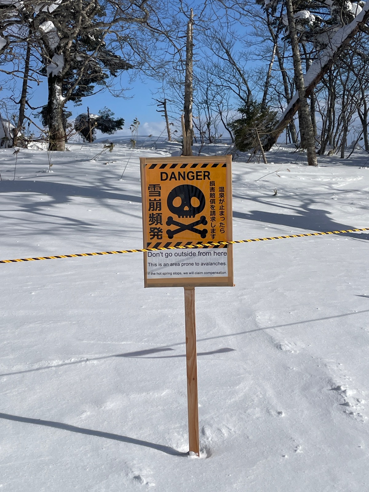 網張温泉スキー場