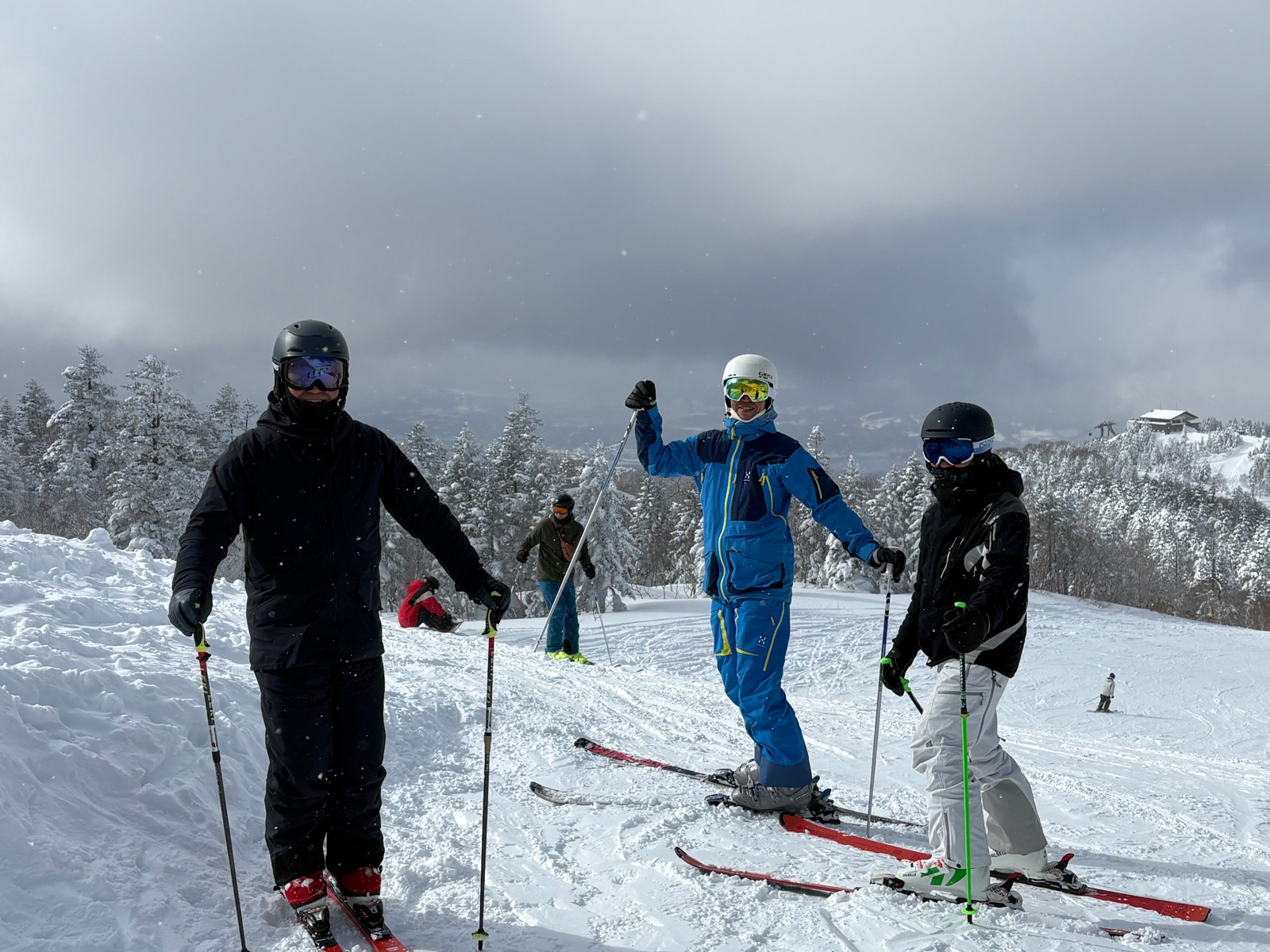 志賀高原 寺小屋、高天ヶ原、一の瀬スキー場